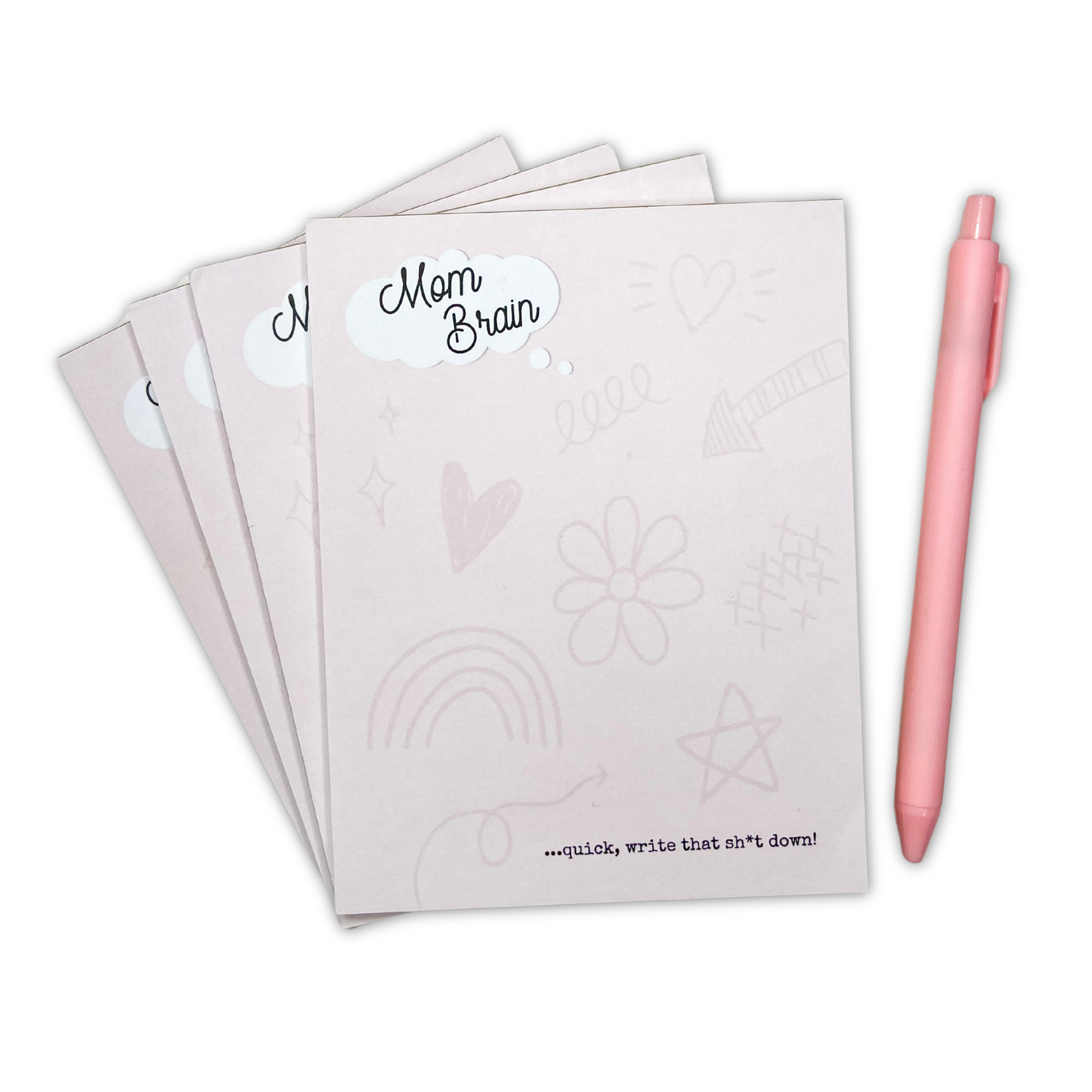 Mom Brain Notepad 4x5