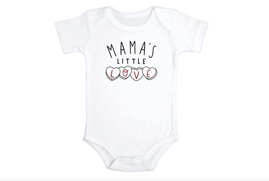 Little Love Baby Bodysuit, Valentine's Day, Birthday Gift, Custom Made, Unisex