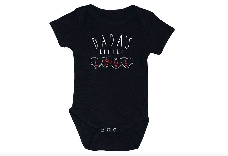 Little Love Baby Bodysuit, Valentine's Day, Birthday Gift, Custom Made, Unisex