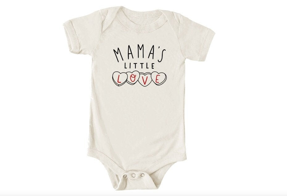 Little Love Baby Bodysuit, Valentine's Day, Birthday Gift, Custom Made, Unisex