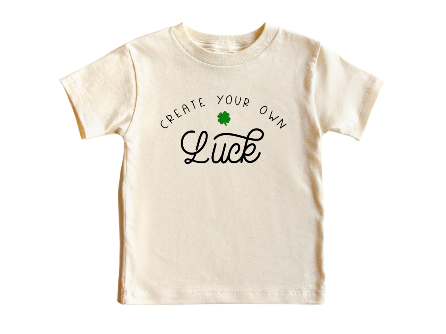 Create Your Own Luck Baby Bodysuit, Toddler T-Shirt, St. Paddy's Day, Custom Made, Unisex