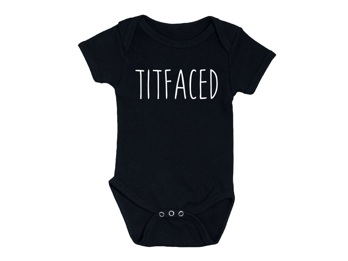 Titfaced Onesie®, Breastfeeding Baby Bodysuit, Funny Baby Shower Gift, Unisex Baby Clothing, Custom Made
