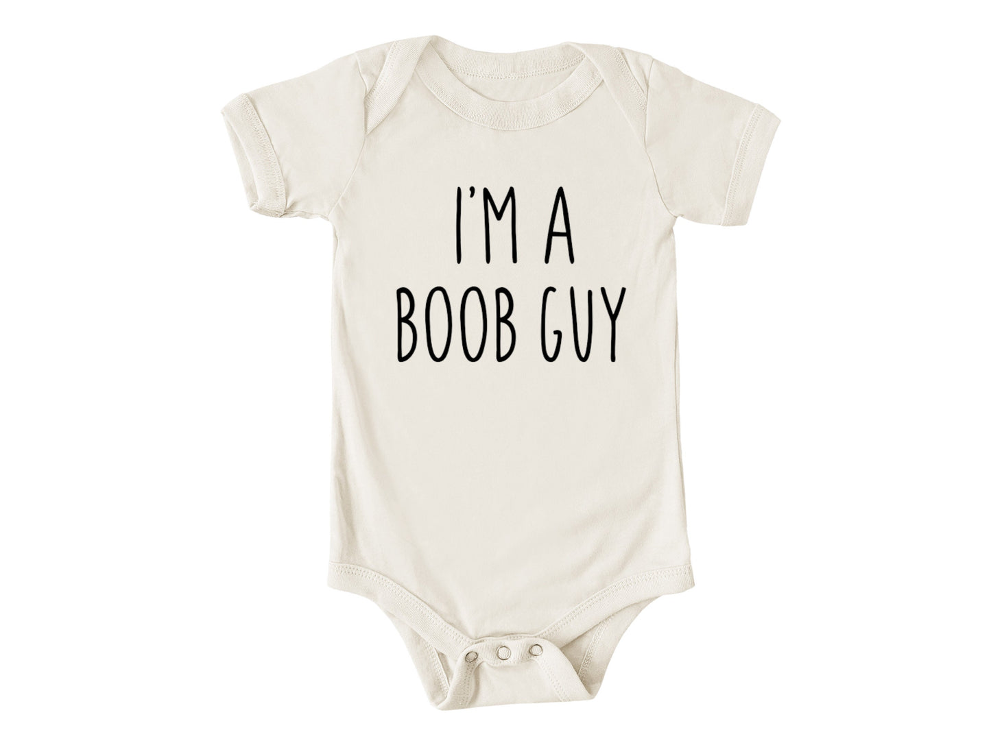 Boob Guy Baby Onesie®, Funny Breastfeeding Baby Bodysuit, Baby Shower Gift, Custom Made, Unisex
