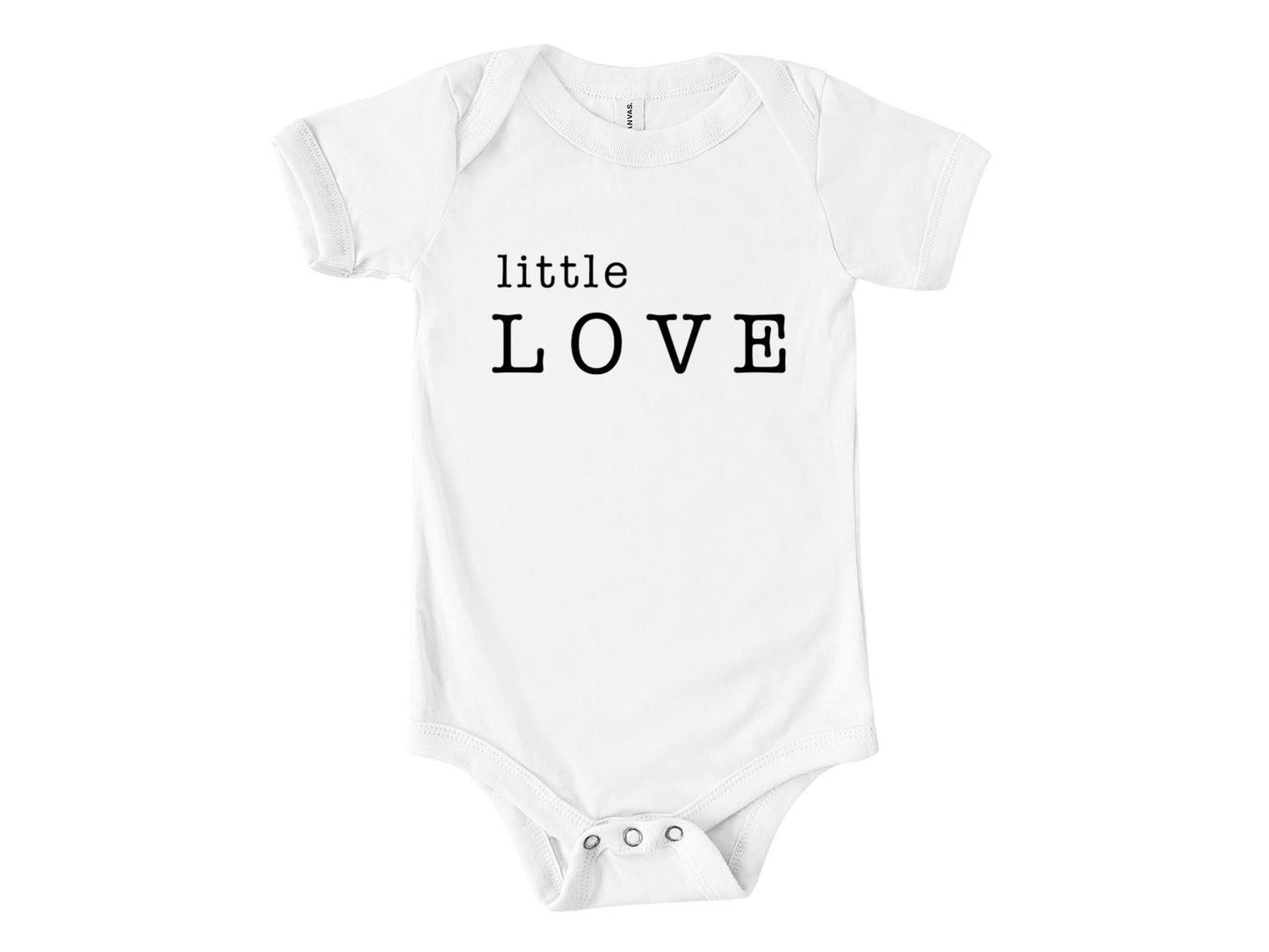 Little Love Onesie®, Mama's Love Baby Onesie®, Valentine's Day Baby Bodysuit, Custom Made