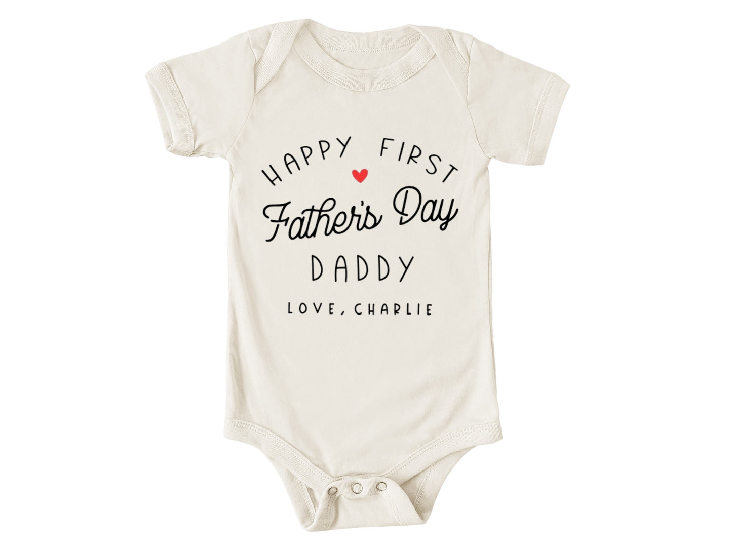 First Father's Day Onesie®, Happy First Father's Day Baby Bodysuit, Father's Day Gift, Expecting Parents Gift