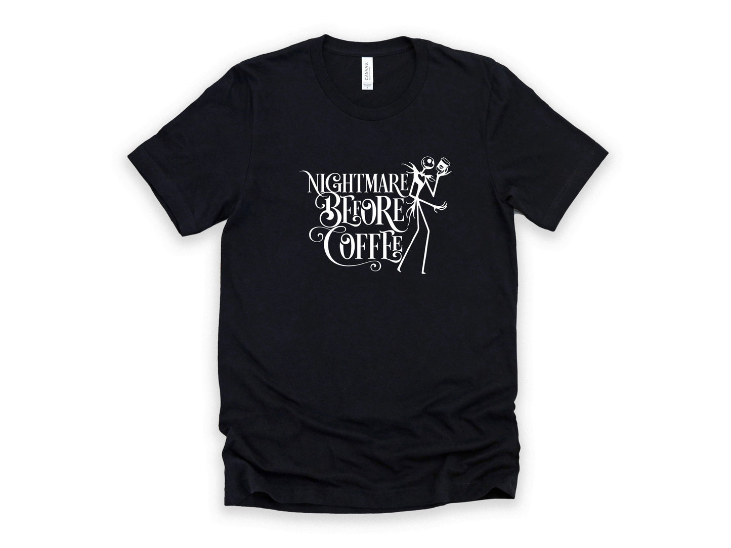 Nightmare Before Coffee T-Shirt, Mama Needs Coffee Shirt, Cute Halloween Sweater, Custom Made