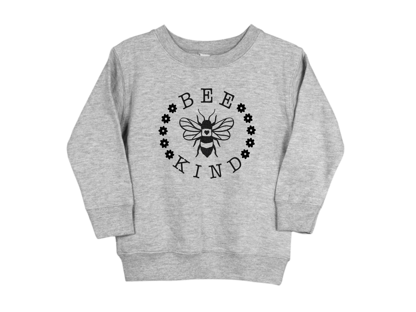Bee Kind Toddler T-Shirt, Bee Kind Sweater, Boho Toddler Shirt, Mother Nature Clothing, Cute Daisy Sweater, Custom Made