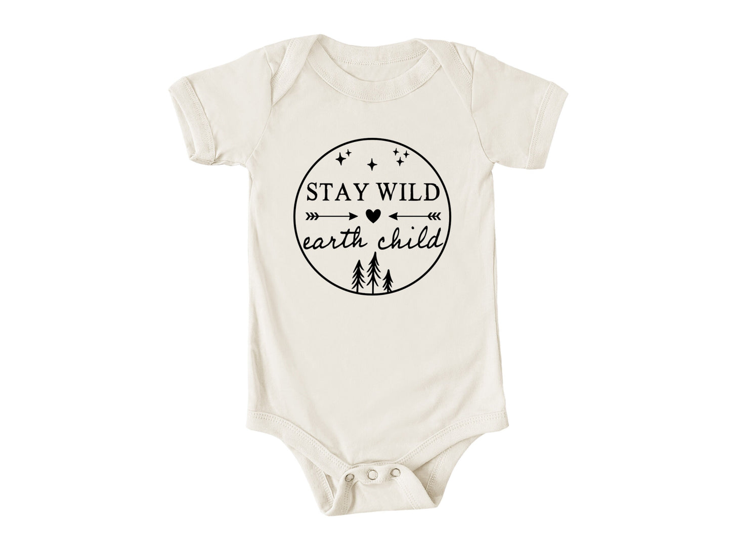 Stay Wild Earth Child Onesie®, Mother Nature Toddler T-Shirt, Earth Day, Unisex Clothing, Baby Shower Gift