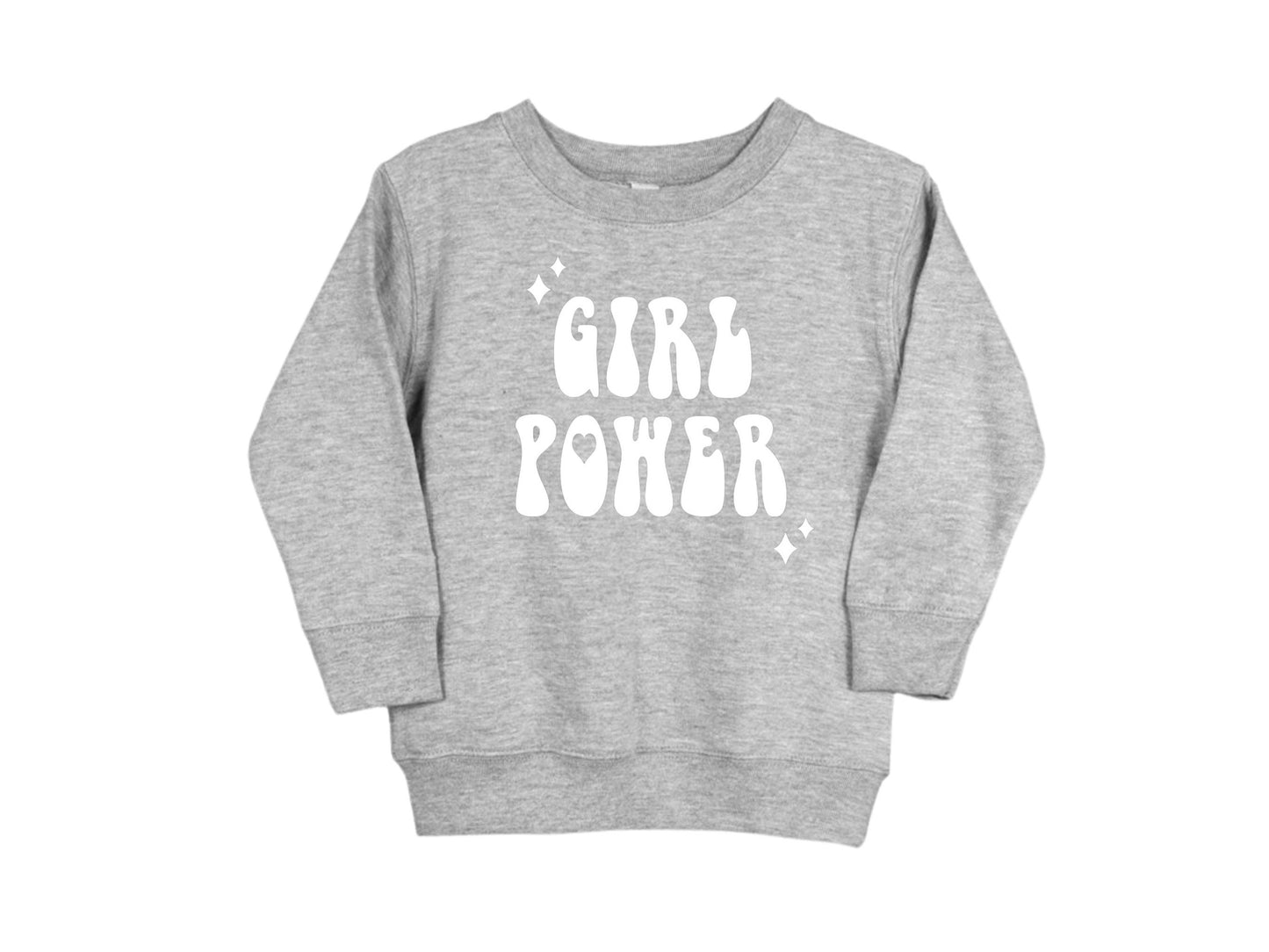 Girl Power Toddler Shirt, Girl Power Sweater, Cute International Women's Day Shirt, Little Feminist Shirt, Retro Girl Power Sweater