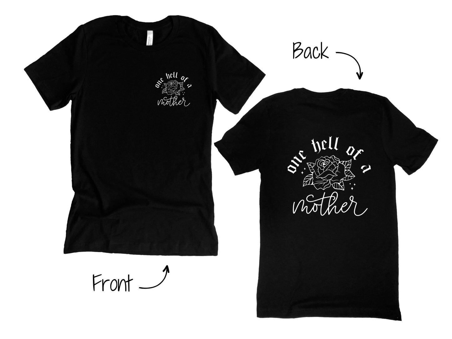 One Hell of a Mother T-Shirt, Badass Mom T-Shirt, Mother's Day Shirt, Gift for Mothers Day, Retro style T-Shirt