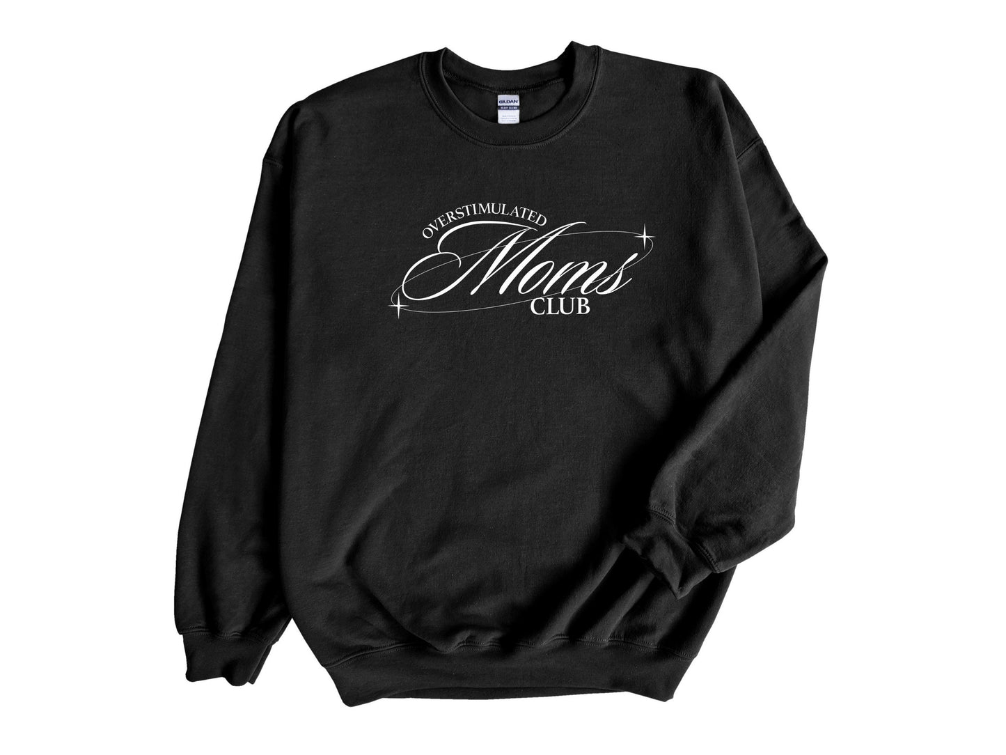 Overstimulated Moms Club Sweater, Mama Crewneck, Soft Mama Sweater, Mothers Day Gift, New Mama Gift