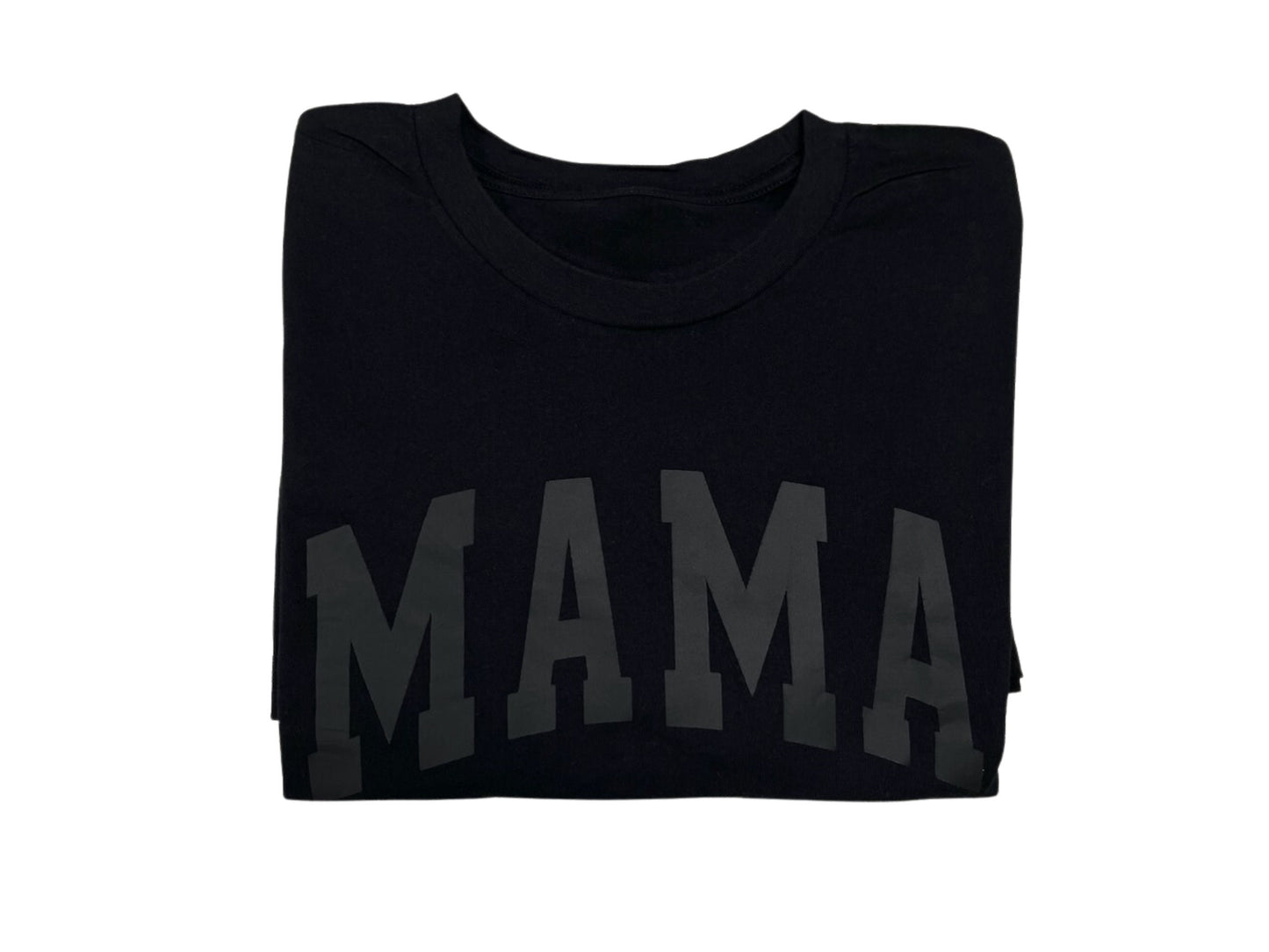 Luxe Mama Crewneck, All Black Mama Shirt, Black Monotone Mama Sweater, Soft Mama Sweater, Mothers Day Gift, New Mama Gift