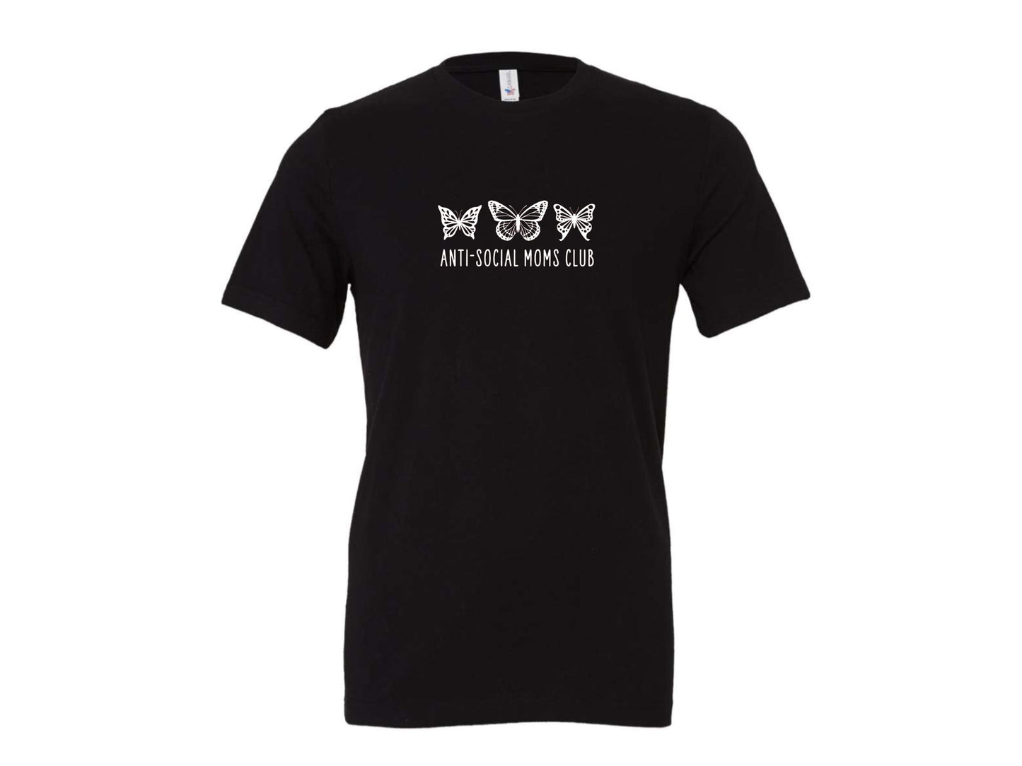 Anti Social Moms Club T-Shirt, Mom Life Shirt, Cute Shirt for Mama, Mother's Day Shirt, Spring Mom Shirt, Gift for Mothers Day