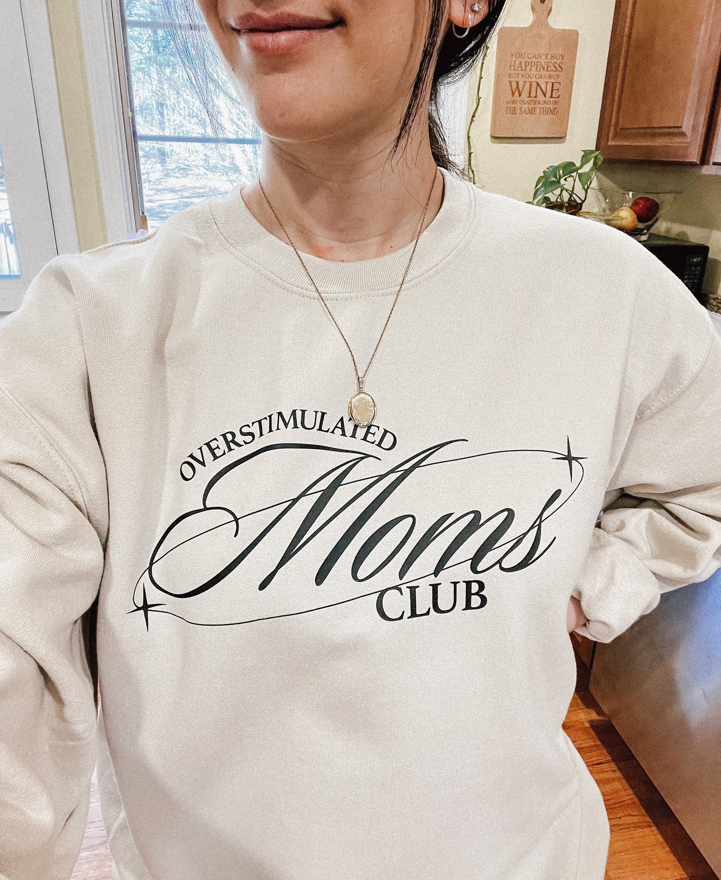 Overstimulated Moms Club Sweater, Mama Crewneck, Soft Mama Sweater, Mothers Day Gift, New Mama Gift