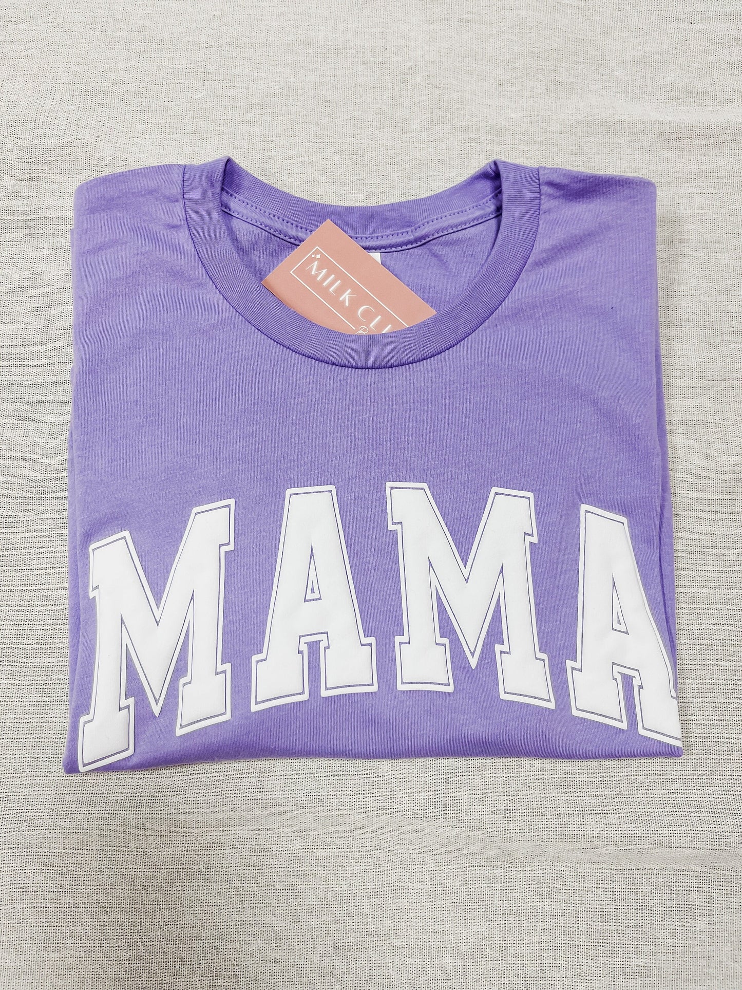 Puff Mama T-Shirt, Mom Life Shirt, Cute Shirt for Mama, Mother's Day Shirt, Spring Mom Shirt, Embossed Mama Shirt, Gift for Mothers Day