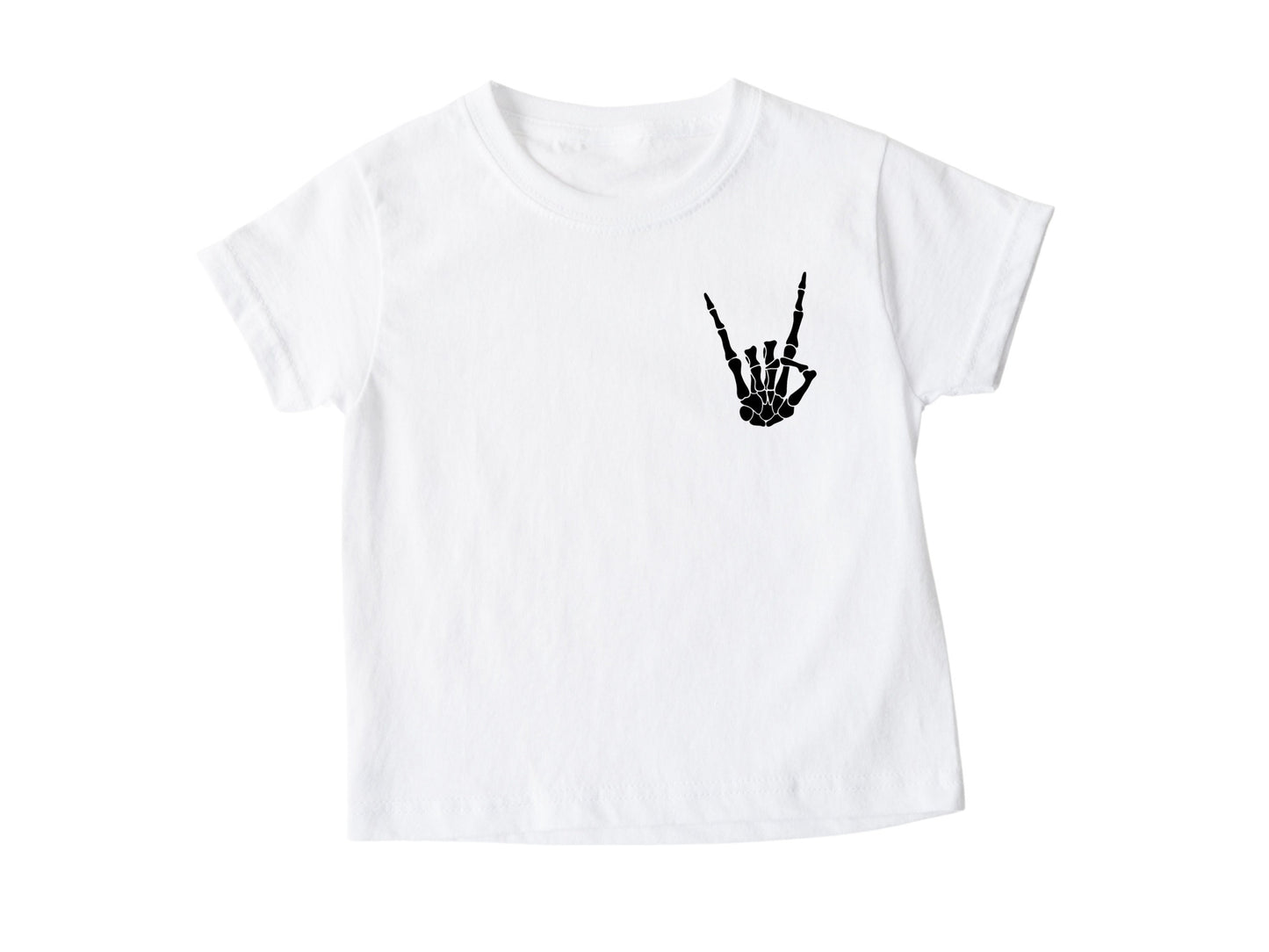 Rock On Onesie®, Little Rocker Toddler T-Shirt, Rock On Skeleton Hand Baby Clothes, Skellie Baby bodysuit, Cute Grunge T-Shirt