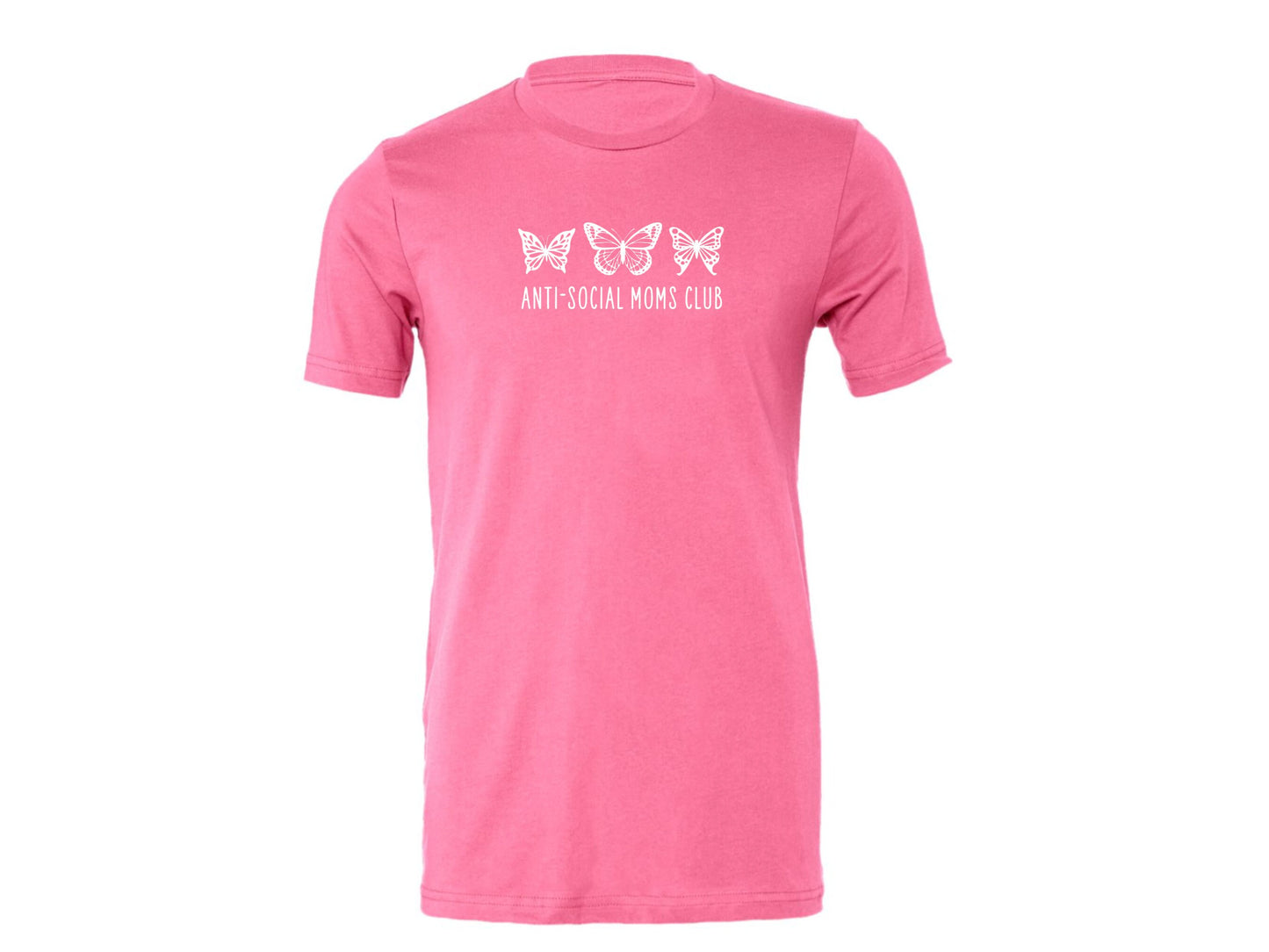 Anti Social Moms Club T-Shirt, Mom Life Shirt, Cute Shirt for Mama, Mother's Day Shirt, Spring Mom Shirt, Gift for Mothers Day
