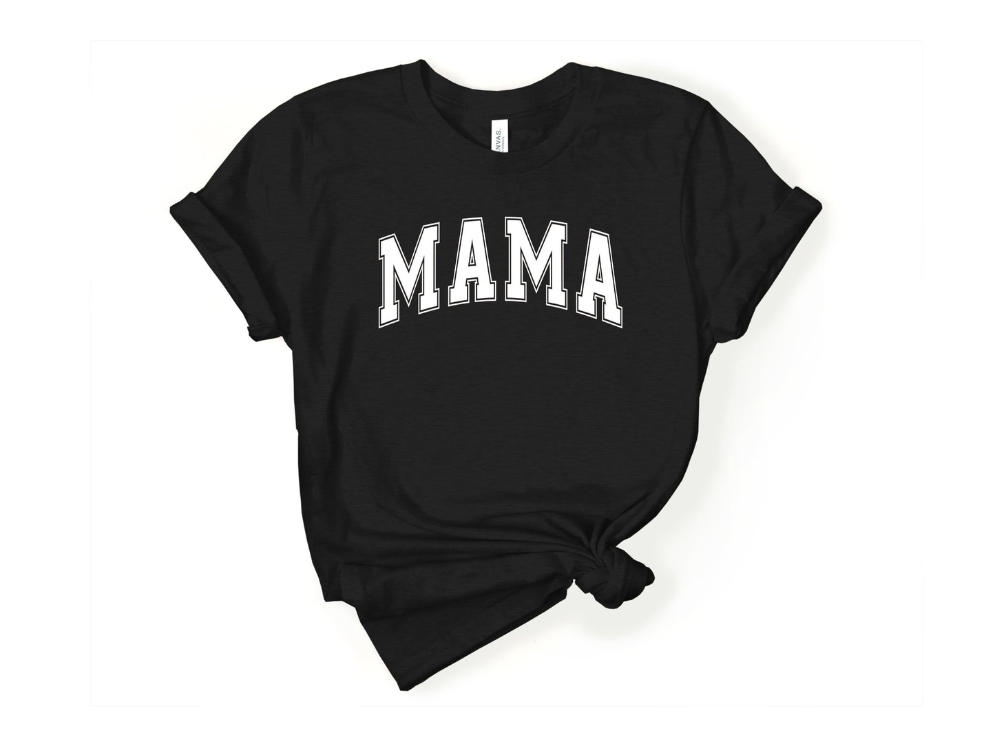 Puff Mama T-Shirt, Mom Life Shirt, Cute Shirt for Mama, Mother's Day Shirt, Spring Mom Shirt, Embossed Mama Shirt, Gift for Mothers Day