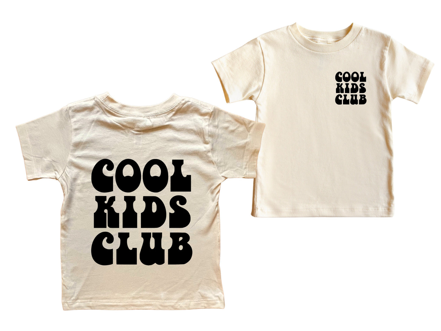 Kind Kids Club Toddler Shirt, Cool Kids Club Shirt, Trendy Kids Shirt, Cute Retro Toddler T-Shirt, Unisex Toddler Shirt