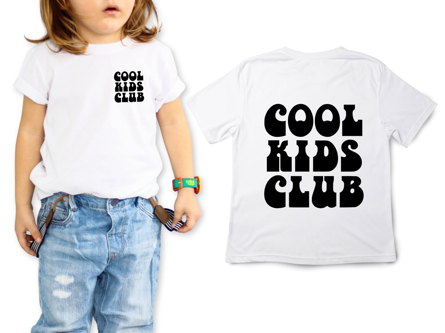 Kind Kids Club Toddler Shirt, Cool Kids Club Shirt, Trendy Kids Shirt, Cute Retro Toddler T-Shirt, Unisex Toddler Shirt