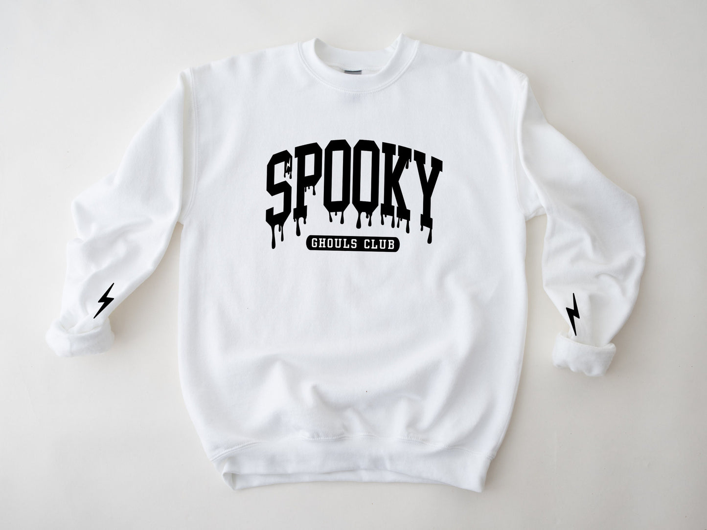 Spooky Ghouls Club Crewneck, Cute Halloween Sweater, Spooky Vibes Sweatshirt, Fall Sweater, Halloween Ghouls