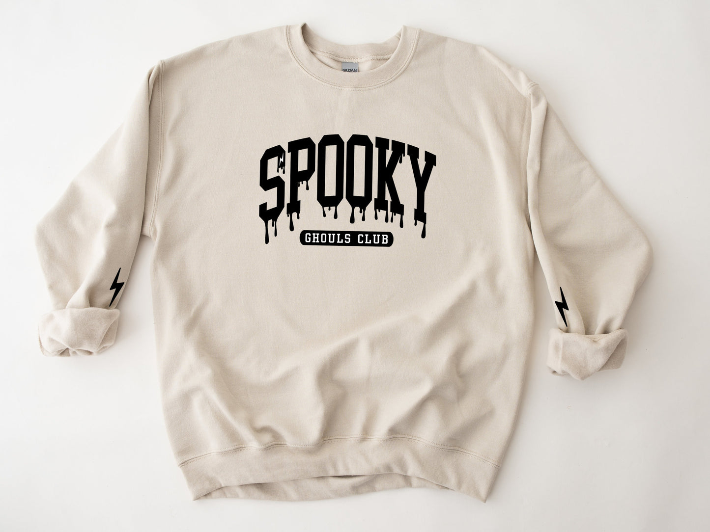 Spooky Ghouls Club Crewneck, Cute Halloween Sweater, Spooky Vibes Sweatshirt, Fall Sweater, Halloween Ghouls