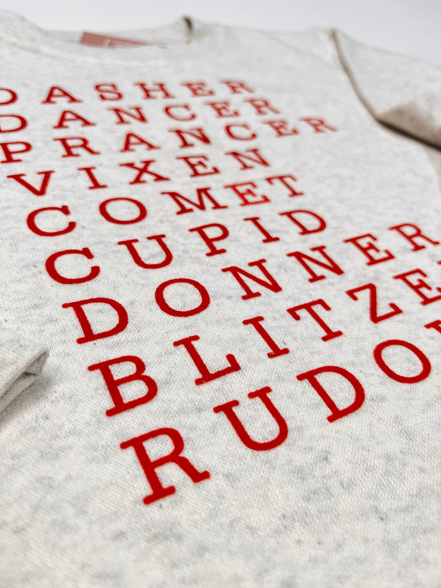 Santa's Reindeer Toddler Crewneck