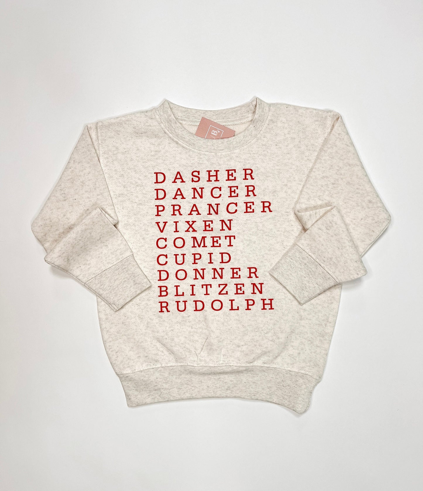 Santa's Reindeer Toddler Crewneck