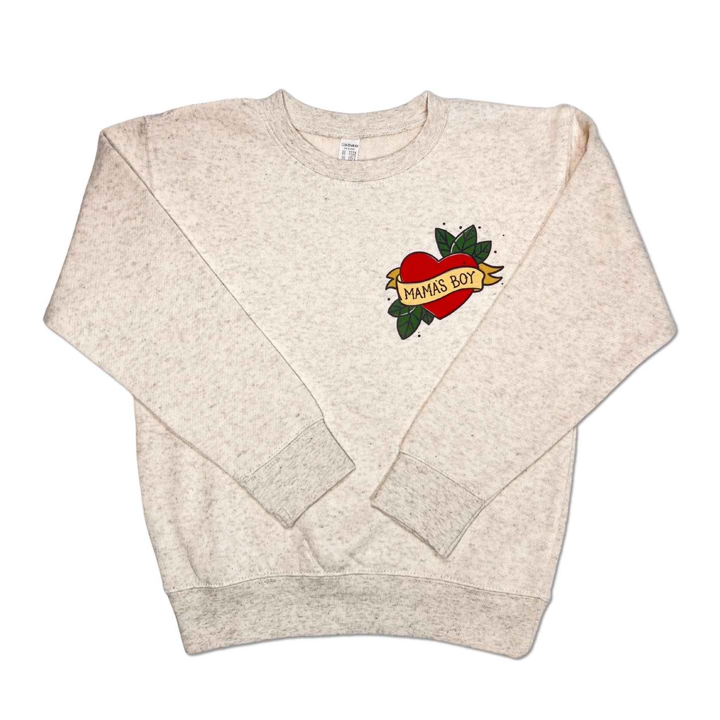 Mama's Boy Toddler Crewneck, Old School Mama's Boy Shirt, Mama's Boy Valentine's Day Shirt, Mama's Boy VDay Sweater, VDay Toddler shirt