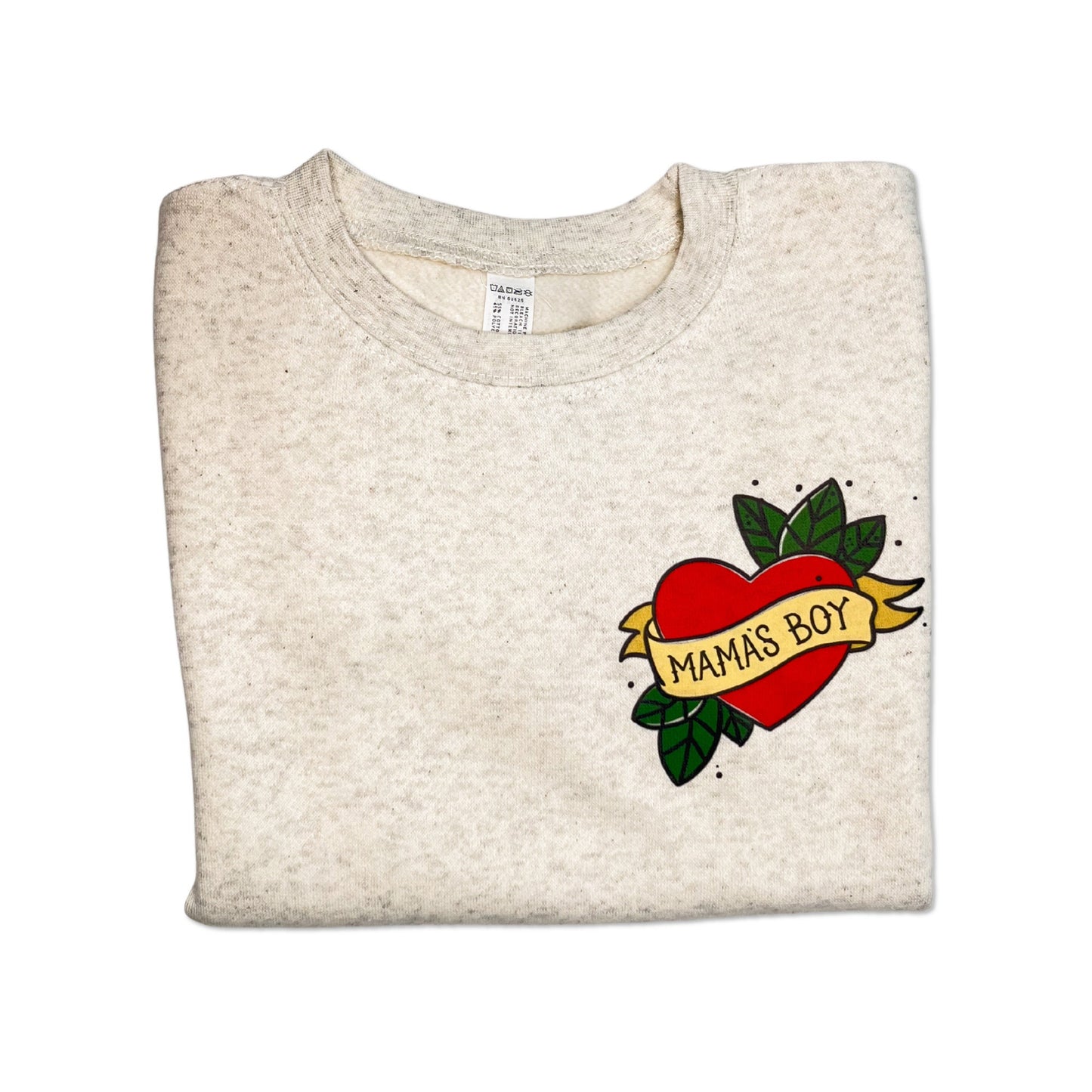 Mama's Boy Toddler Crewneck, Old School Mama's Boy Shirt, Mama's Boy Valentine's Day Shirt, Mama's Boy VDay Sweater, VDay Toddler shirt