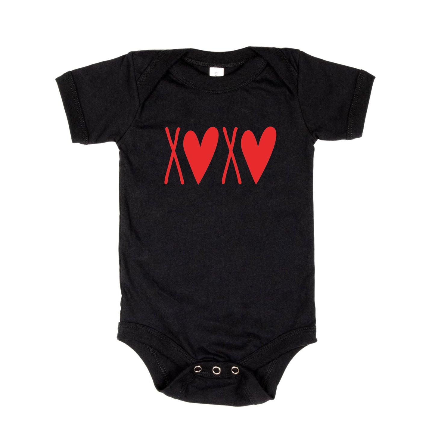 Cute Valentine's Day Onesie®, My 1st Valentine's Day Baby Bodysuit, XOXO VDay Onesie®, Custom Valentine's Day Apparel