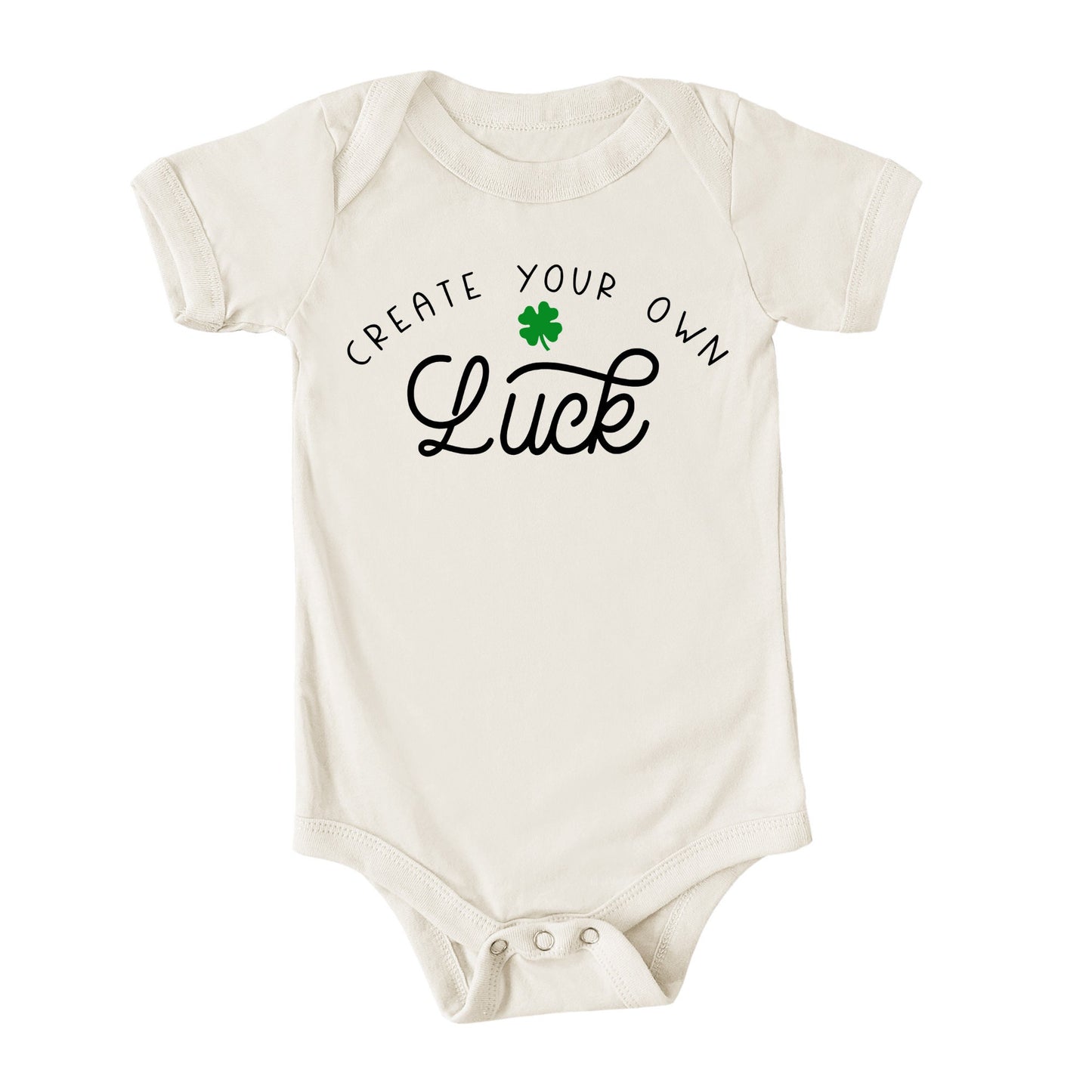 Create Your Own Luck Toddler Sweater, St. Paddy's Day Toddler Shirt, Four Leaf Clover Onesie®, Baby St. Patricks Day Shirt, Cute Lucky Shirt