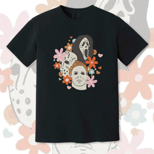 Cute Serial Killer T-Shirt, Horror Movie T-Shirt, Comfort Colors Halloween T-Shirt, Halloween Movie Shirt, Retro Halloween Shirt