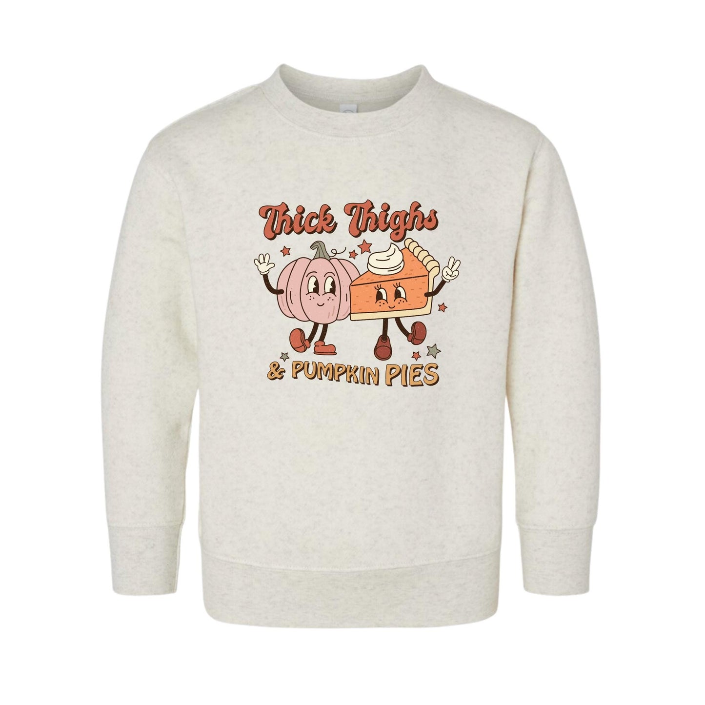 Thick Thighs and Pumpkin Pies Onesie®, Thanksgiving Baby Bodysuit, Retro Thanksgiving Toddler Shirt, Custom Made